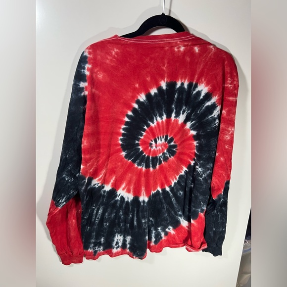 Simply Southern  Santa Long Sleeve Tee - Red and Black extra large XL - Picture 4 of 4